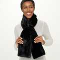 Pull-Through Scarf with Zipper Pocket